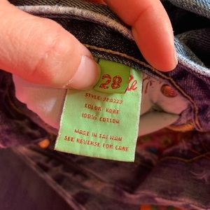 Miss me patchwork jeans